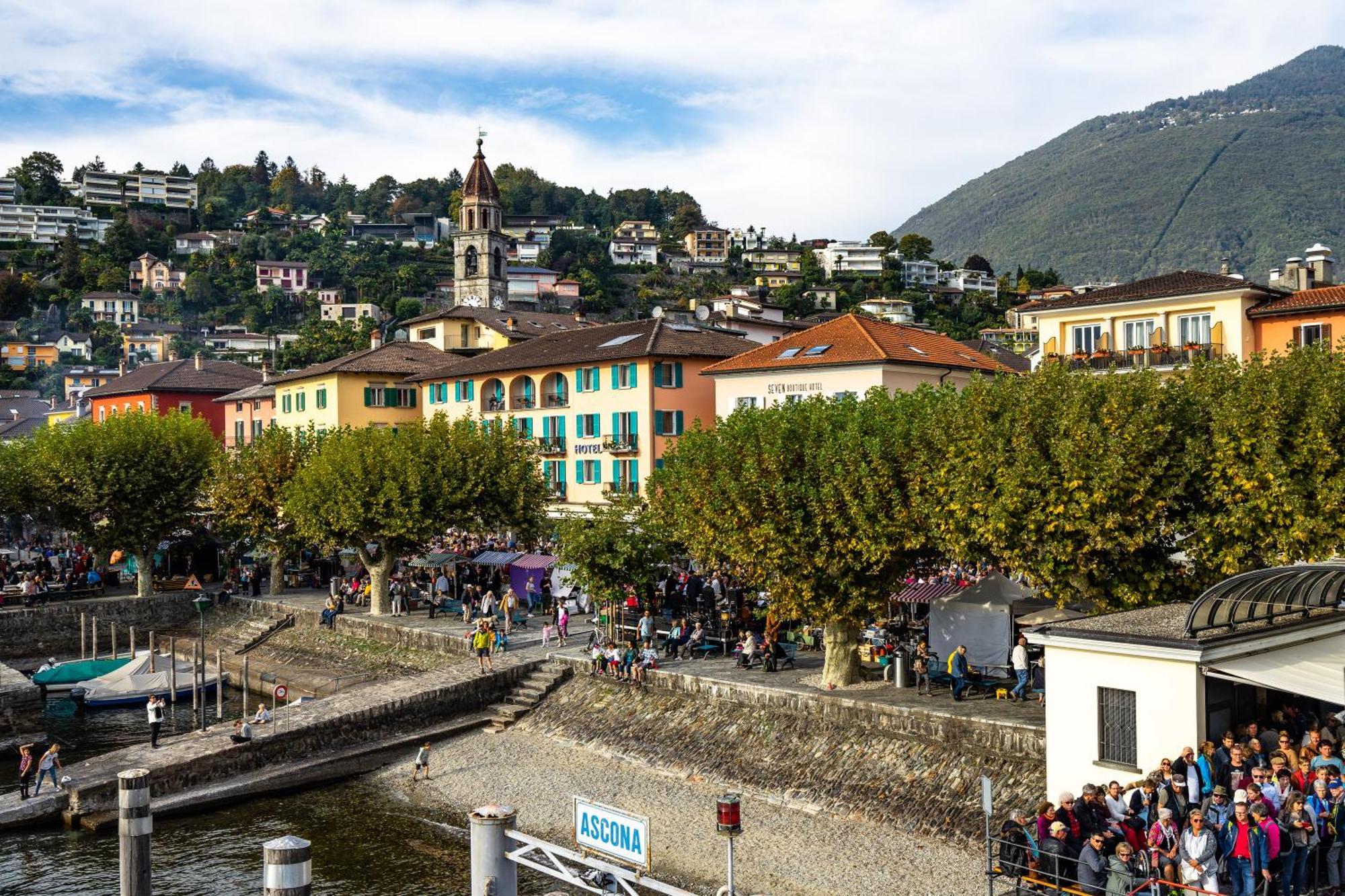 Yellow View Apartment - Happy Rentals Ronco sopra Ascona Exterior photo